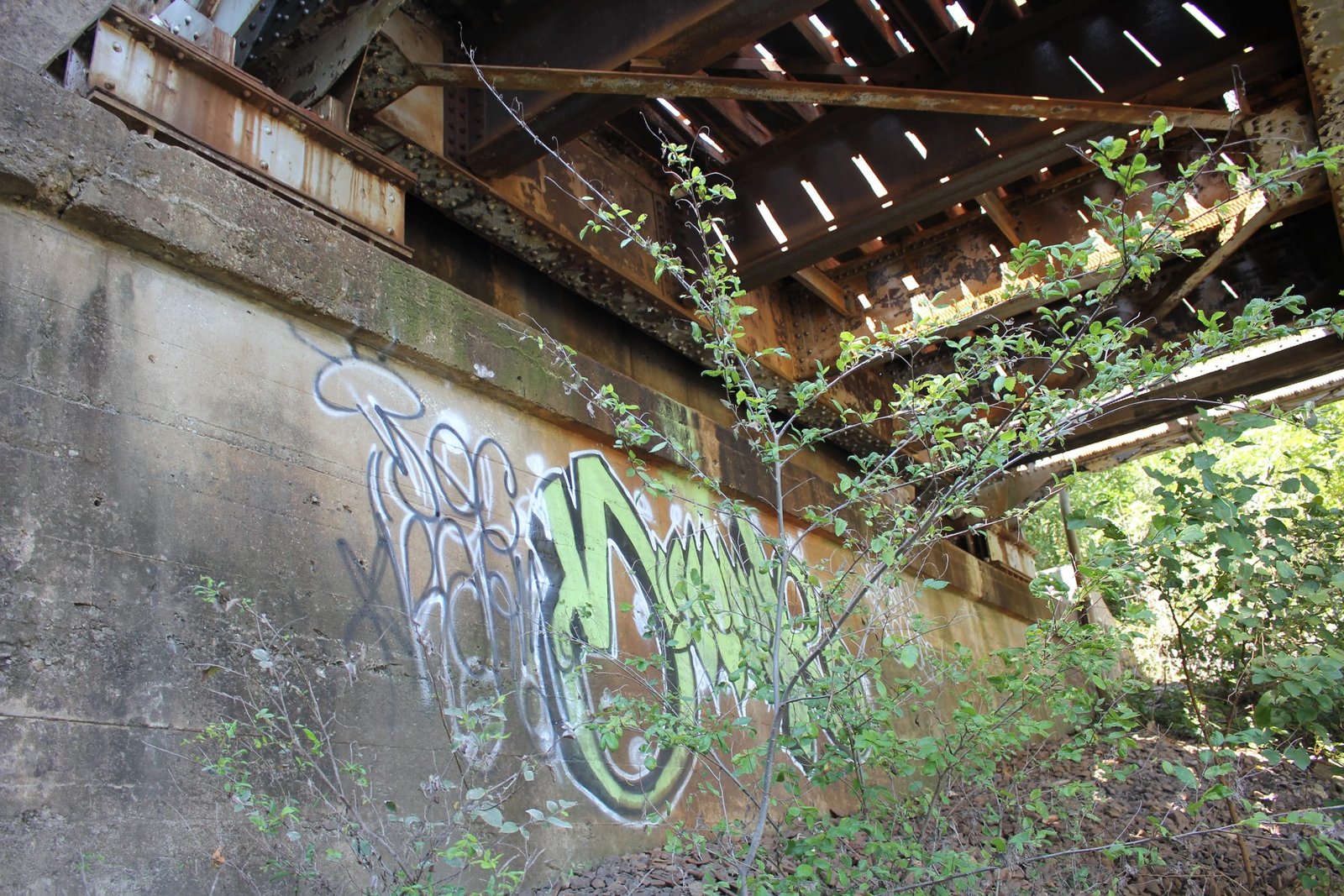West abutment